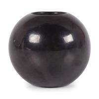 Black, Red, and Sienna Sgraffito Pottery Bowl
