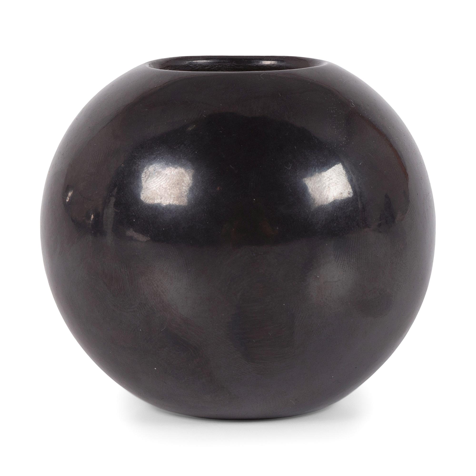 Black, Red, and Sienna Sgraffito Pottery Bowl