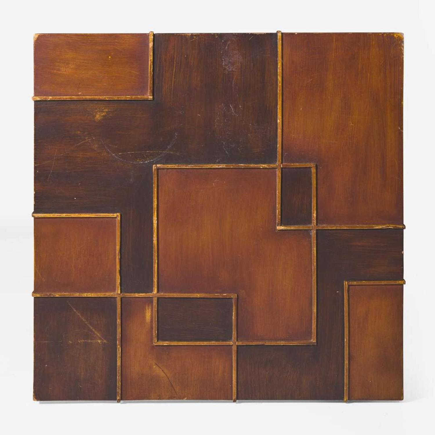 American School Art Deco Table, USA, circa 1925