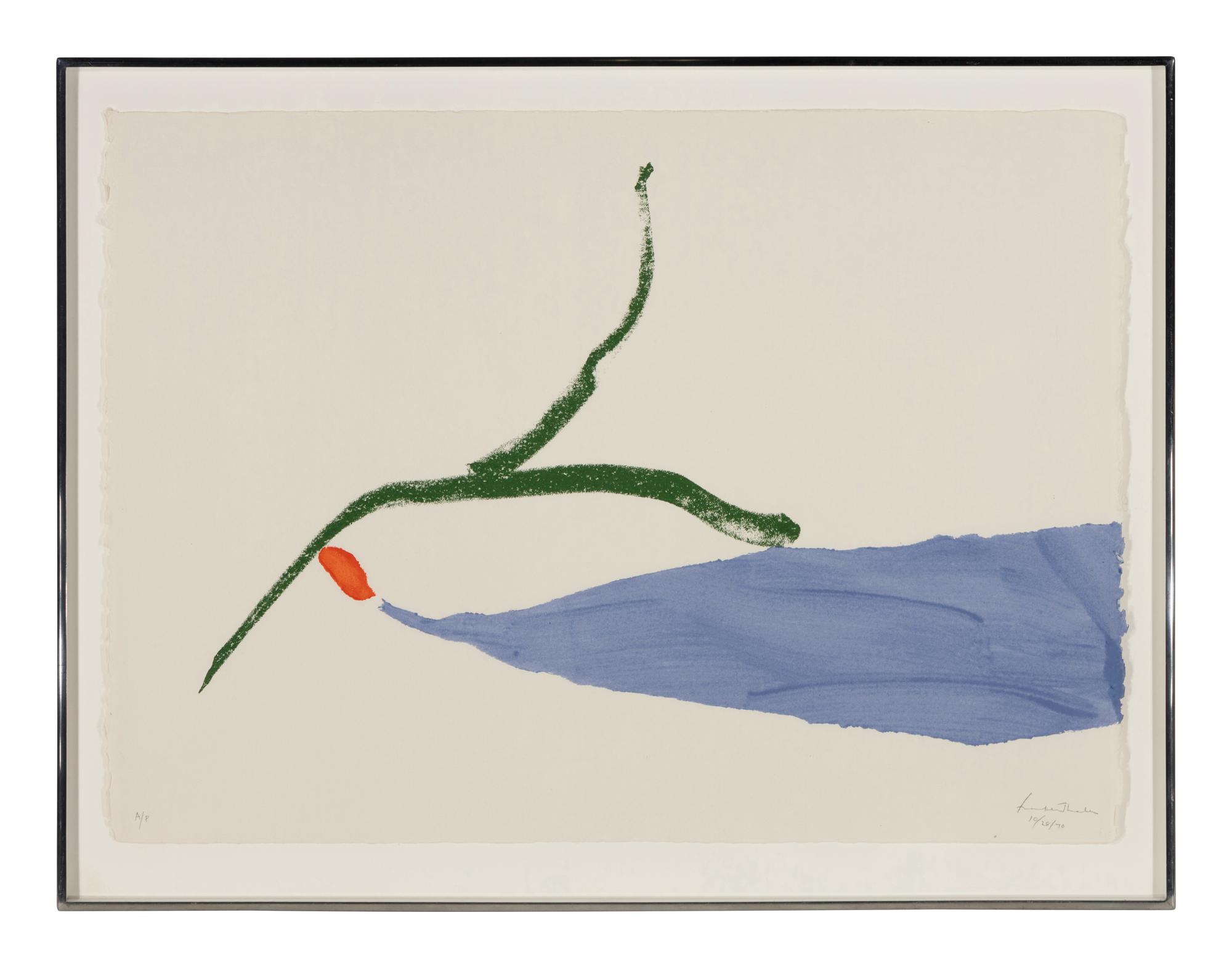 A Little Zen ( from Four Pochoirs ), 1970