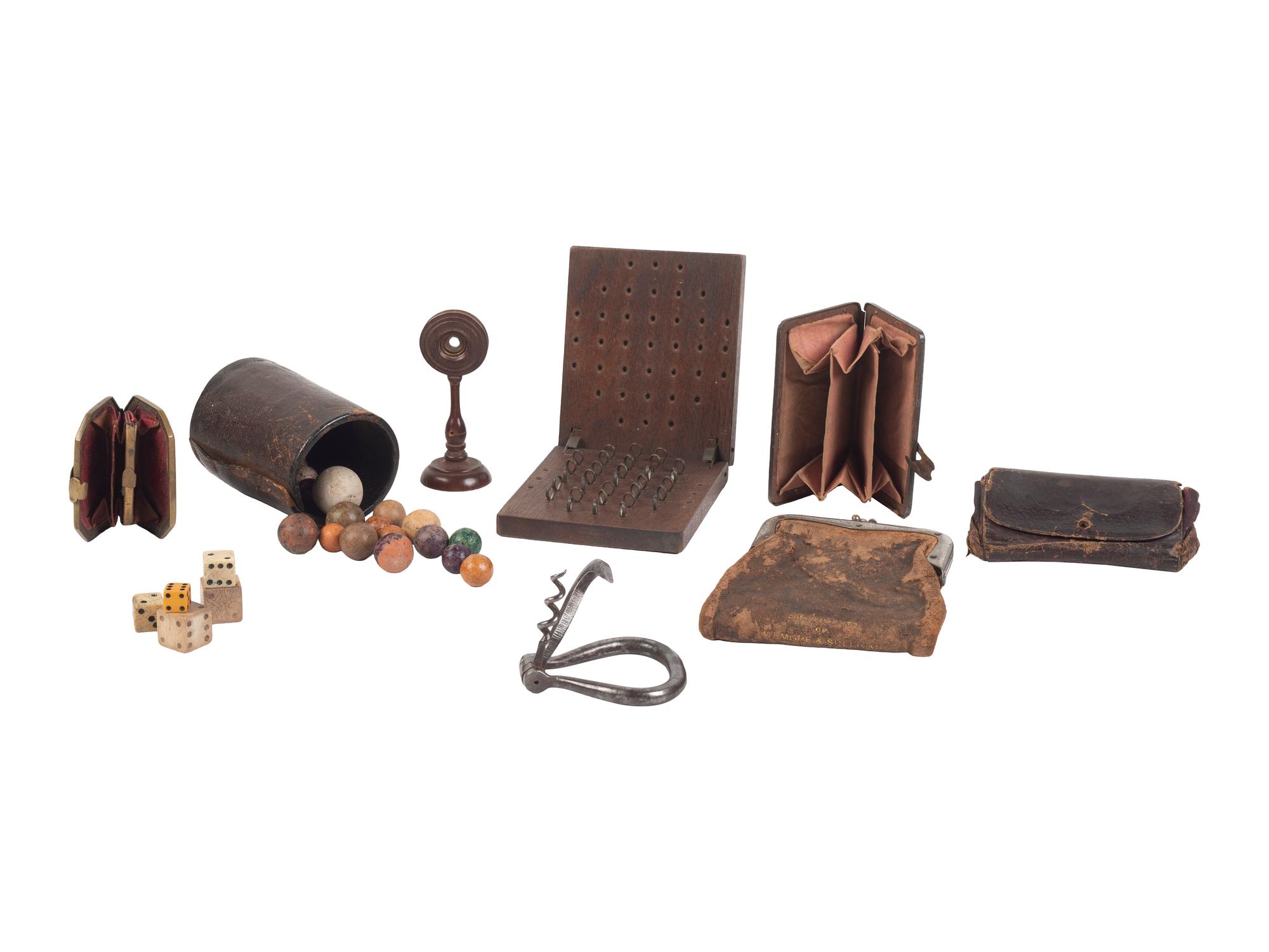 [CIVIL WAR]. Civil War-era recreation items, including: