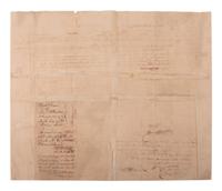 [SOUTH CAROLINA]. Document signed by jurist James L. Petigru (1789-1863), a Charleston Unionist.