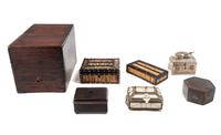 A Group of Seven Boxes