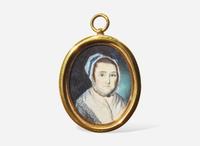 William Verstille (1757-1803), Portrait miniature of a lady, circa 1790