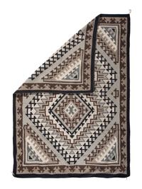 Navajo Two Grey Hills Weaving / Rug