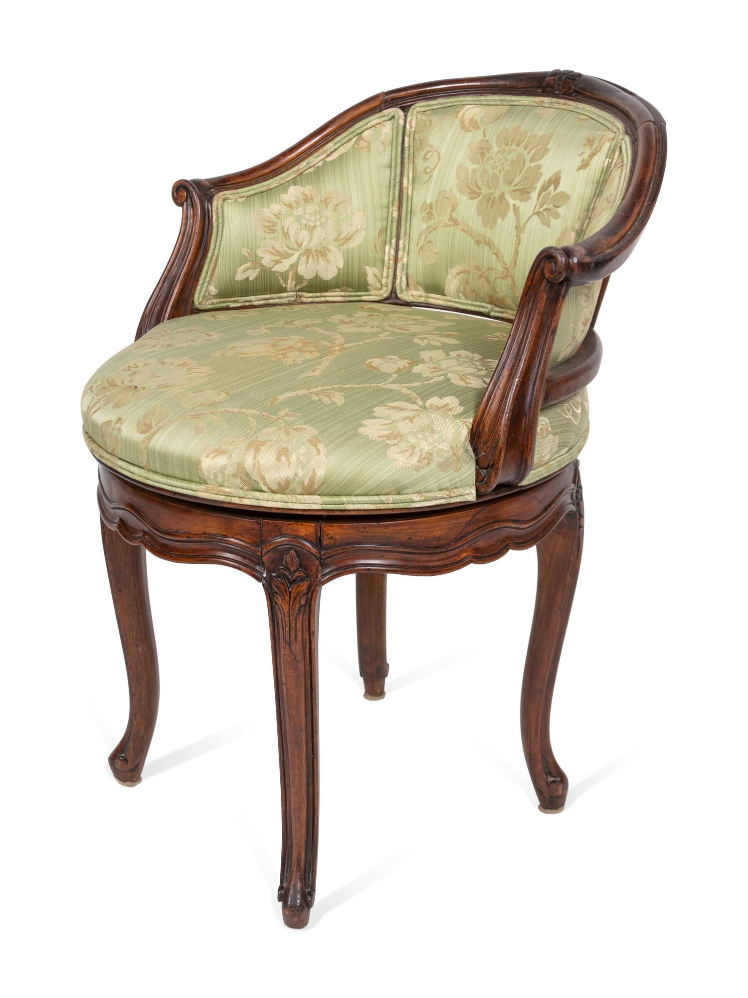 A Louis XV Style Dressing Chair