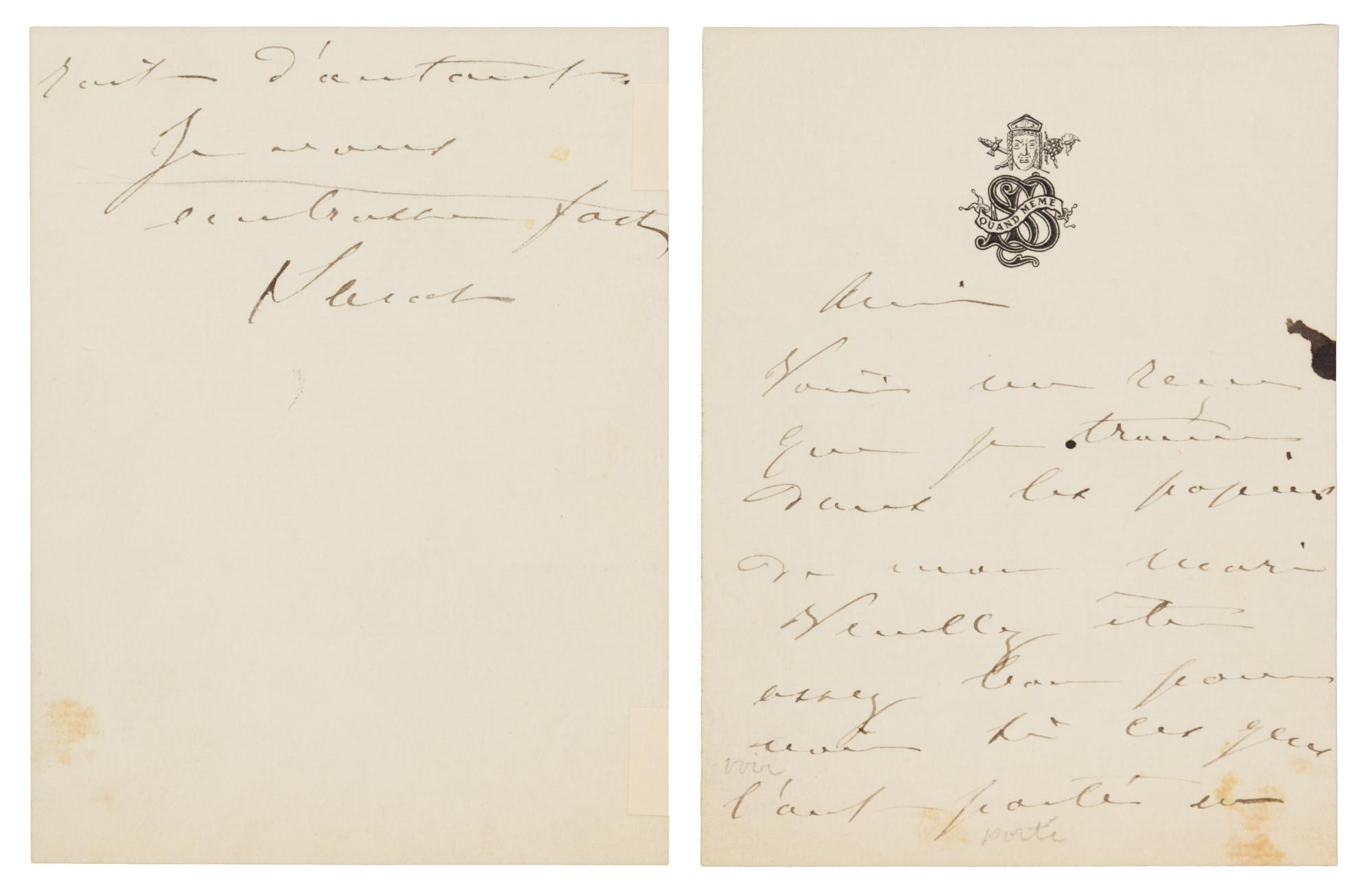 [ENTERTAINERS]. A group of 3 manuscripts, comprising: