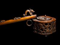Three Japanese Bronze Incense Burners