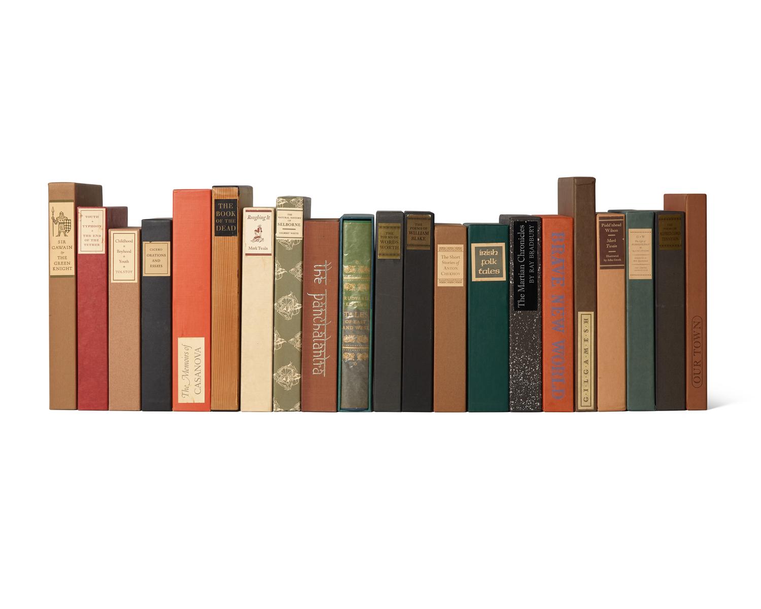 [LIMITED EDITIONS CLUB]. A group of 70 titles, comprising: