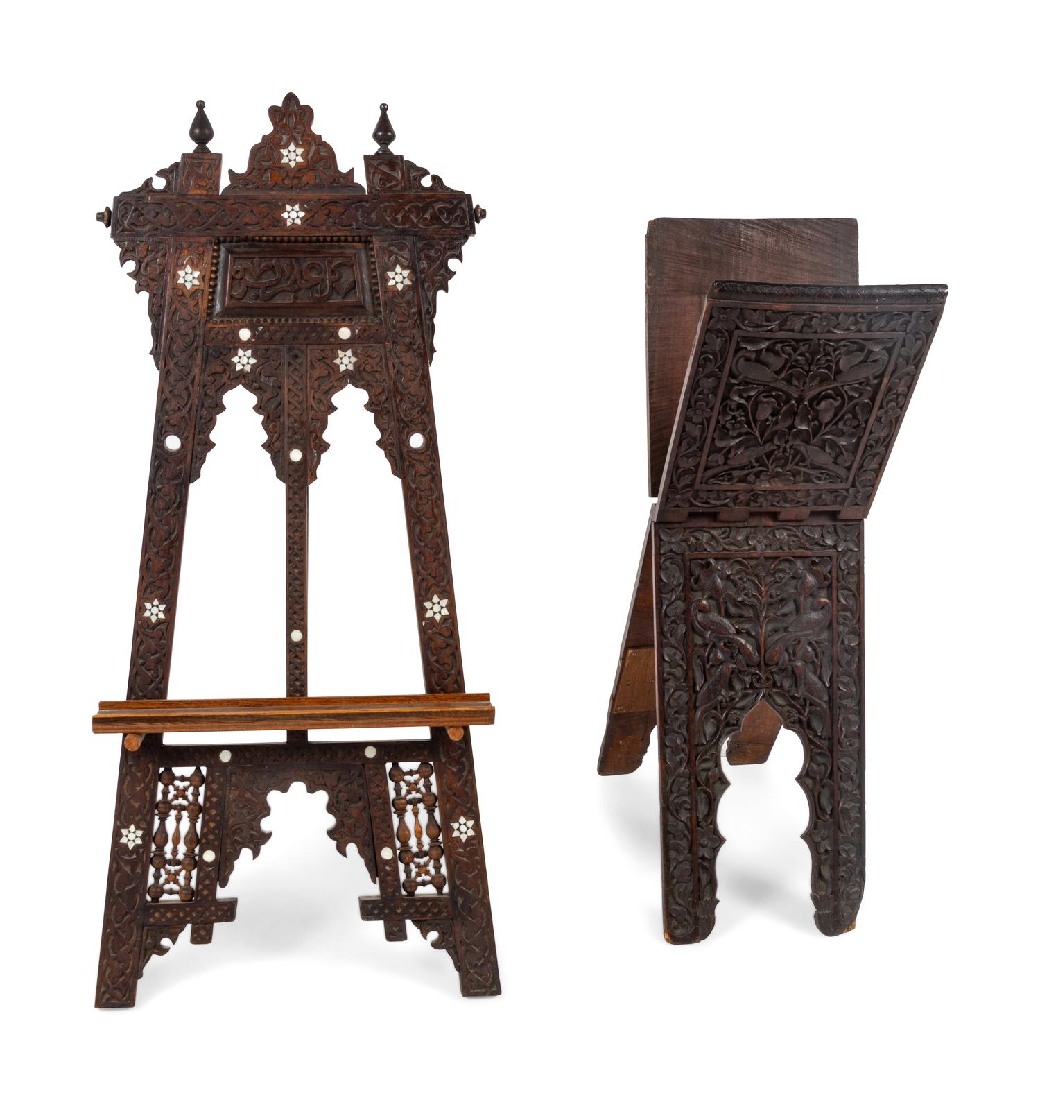 A Quran Stand and Easel