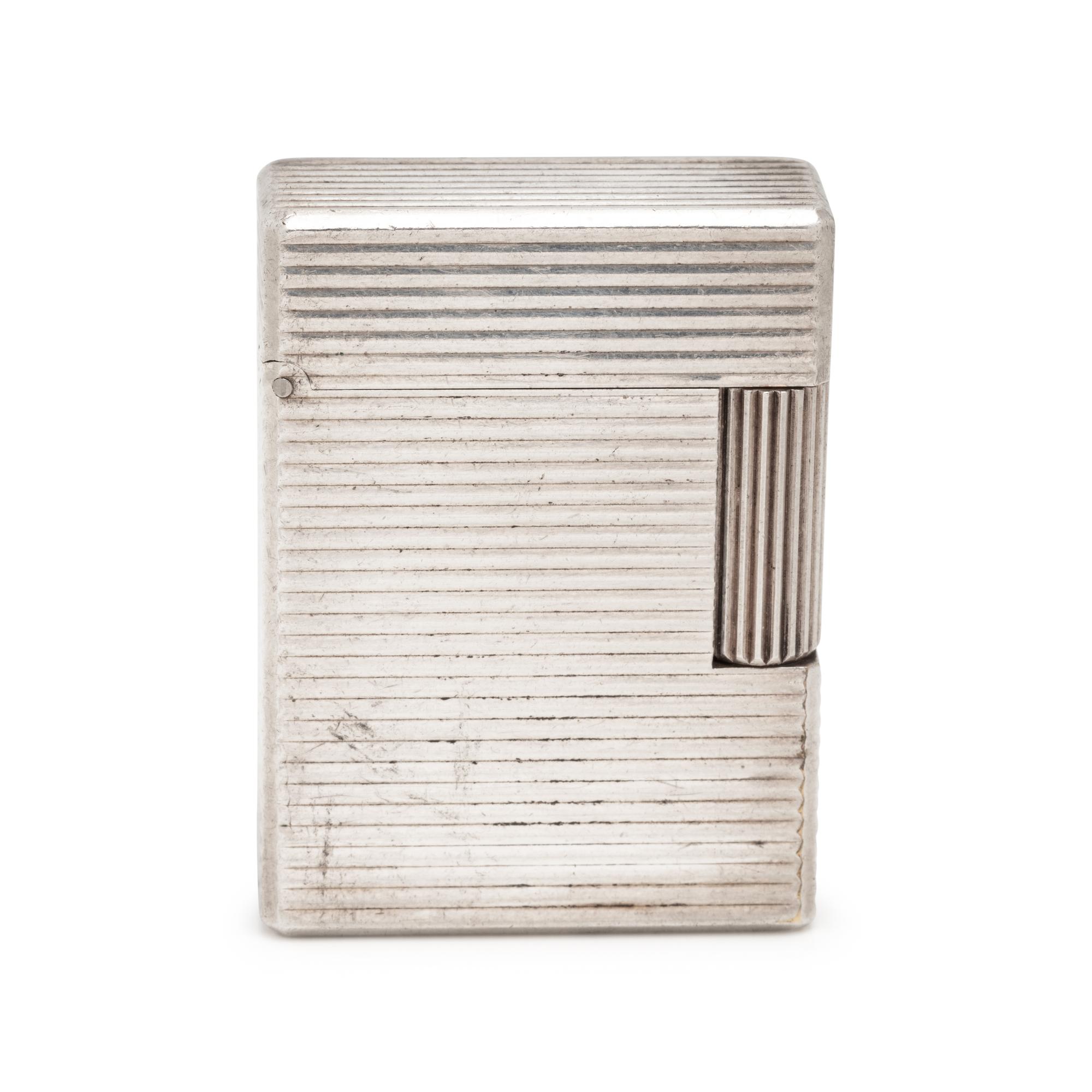 CARTIER, MONOGRAMMED LIGHTER
