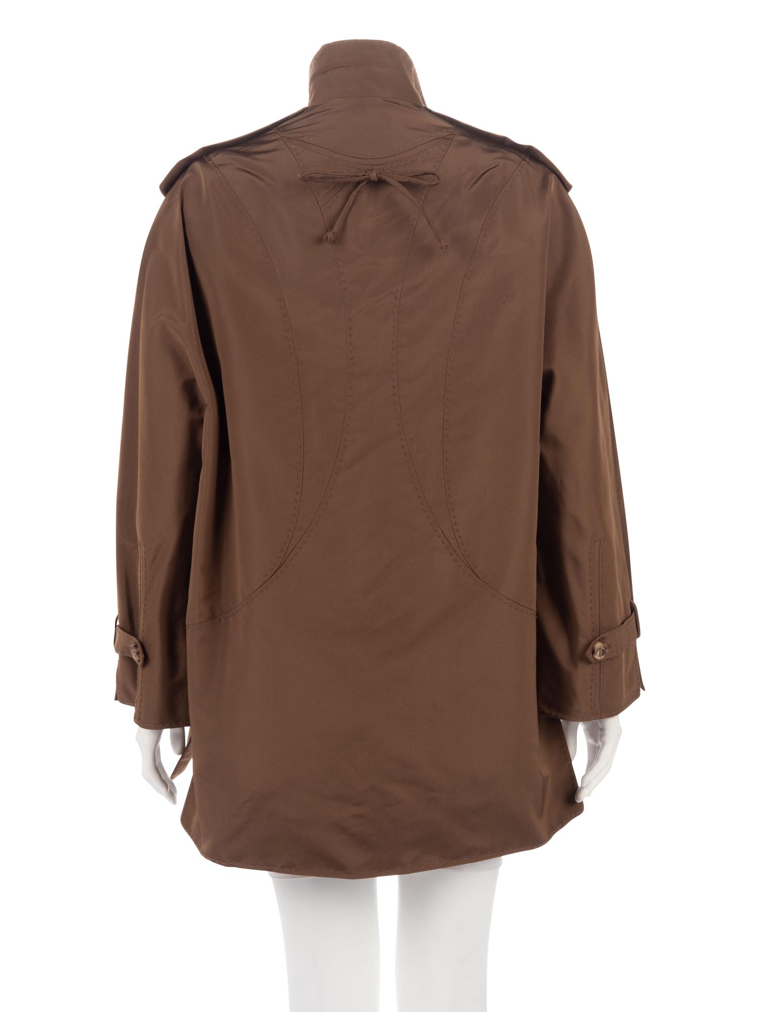Chado Ralph Rucci Belted Silk Jacket