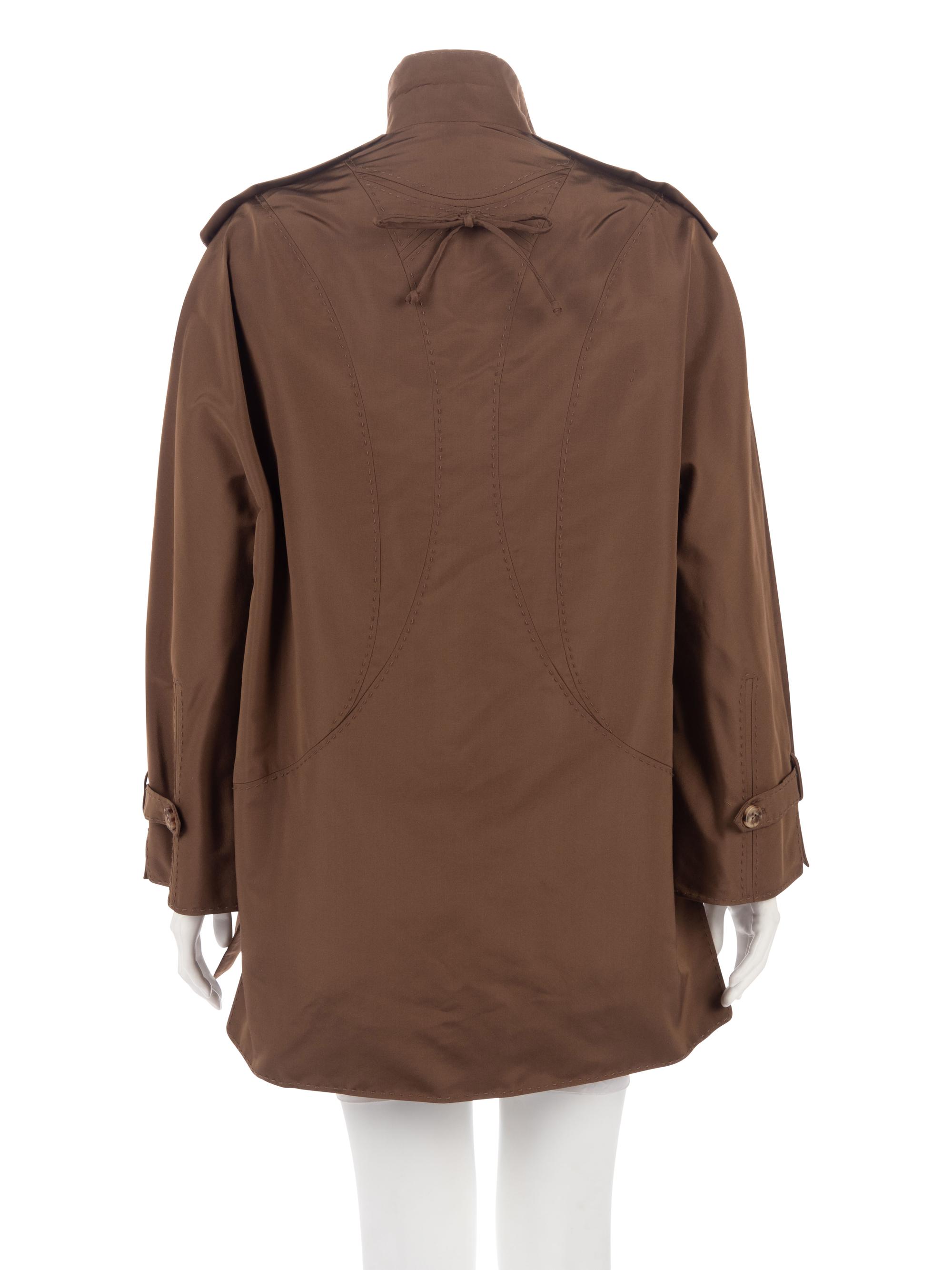 Chado Ralph Rucci Belted Silk Jacket