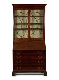 A George III Mahogany Secretary Cabinet — 18TH CENTURY