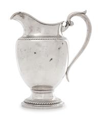 An American Silver Water Pitcher