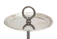 A Pair of American Metal Smoking Stands