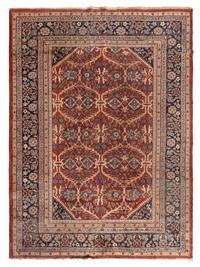 A Heriz Rug