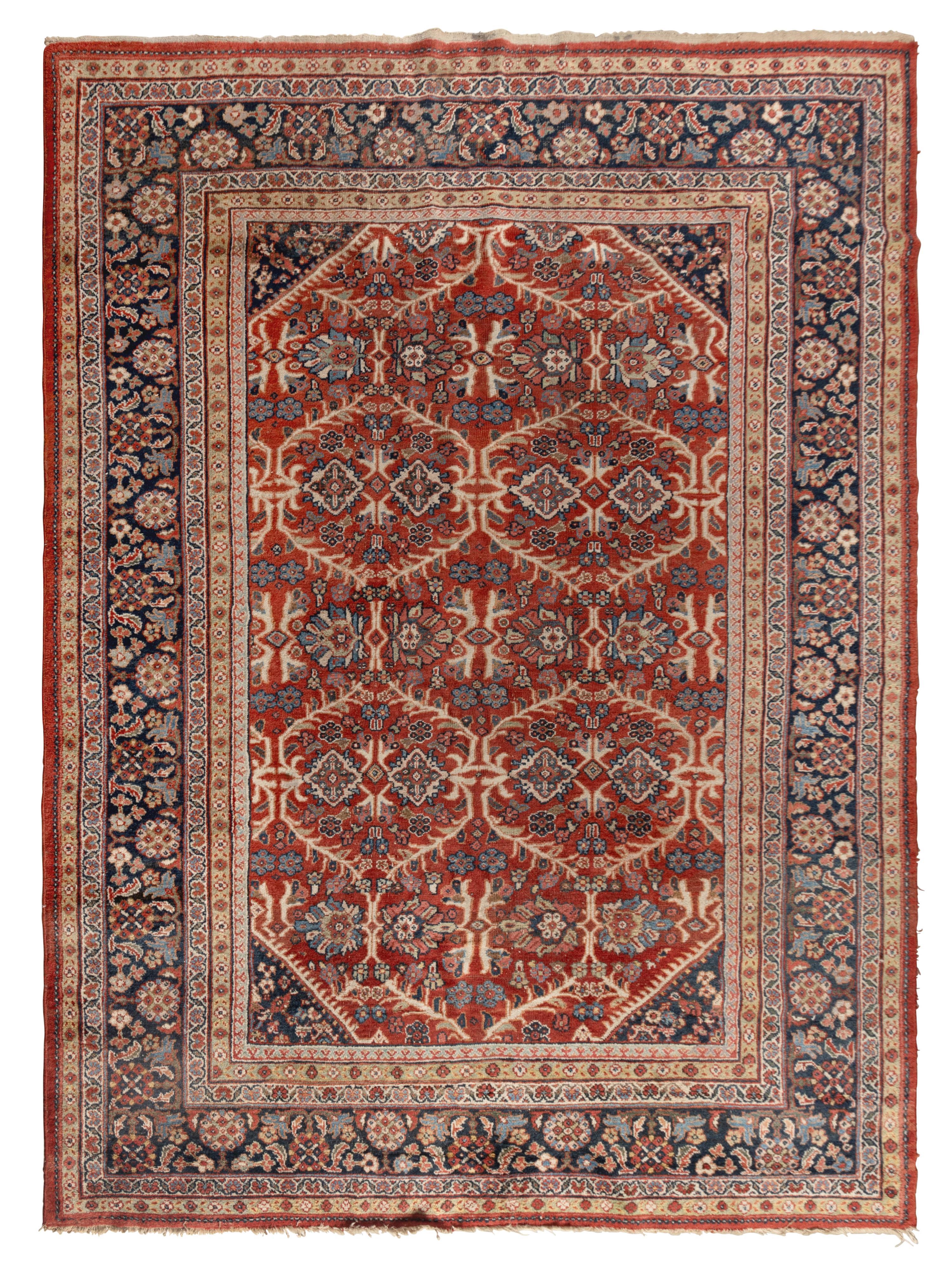 A Heriz Rug