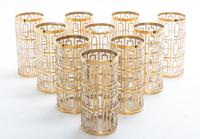 A Group of Glass Barware Height of tallest 5 5/8 inches. — LATE 20TH CENTURY
