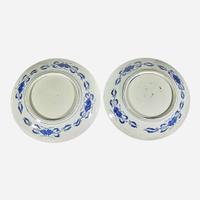 Three Massive Imari chargers The pair Meiji period, the third circa 1700-1725