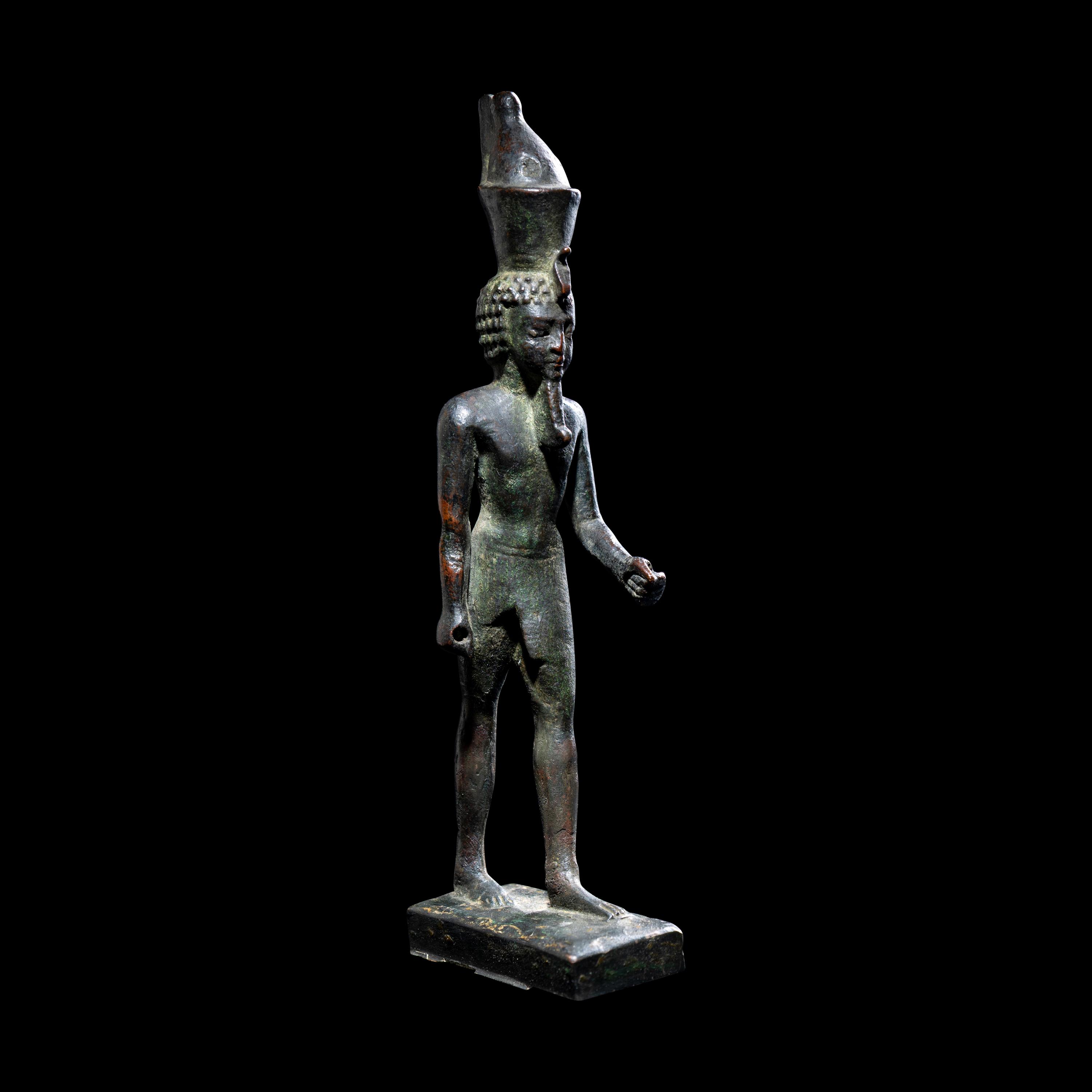 An Egyptian Bronze Neferhotep