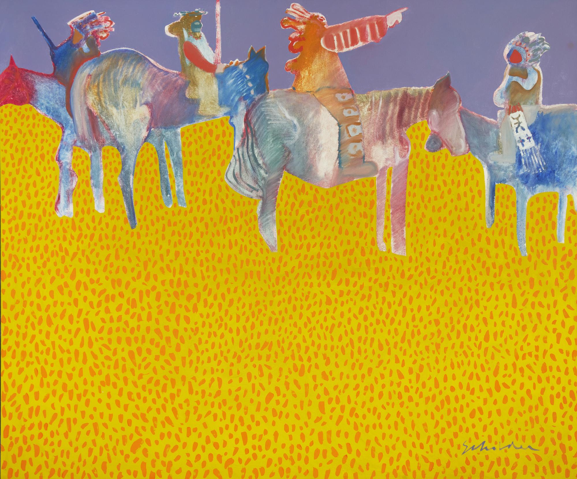 Four Indian Riders, 1967