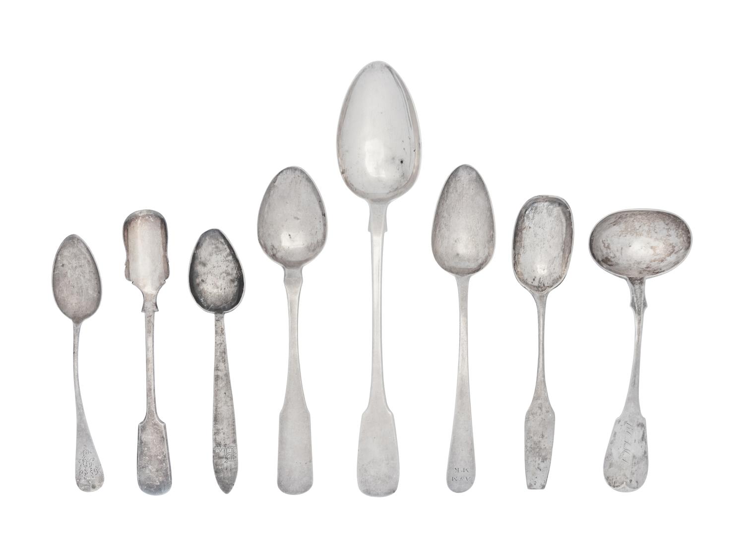 A Collection of Silver Spoons