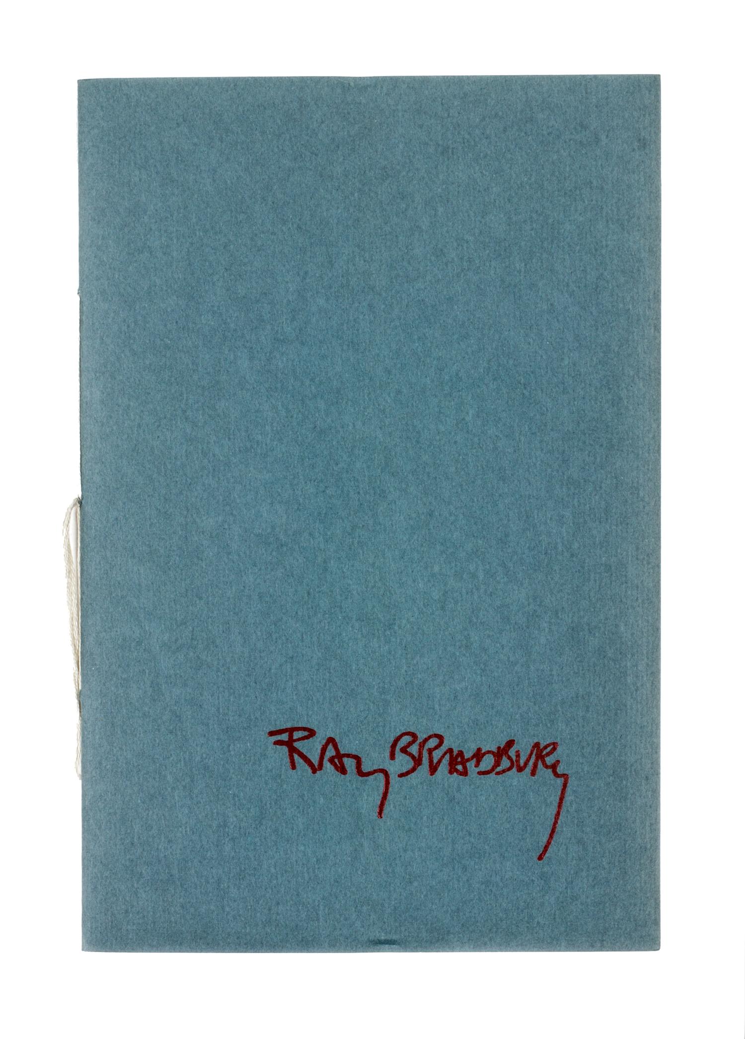 (MUGNAINI, JOSEPH) BRADBURY, RAY. The Pedestrian. Roy Squires, 1951. Limited. Signed.