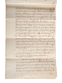 [CONTINENTAL CONGRESS] -- [HAMILTON, Alexander (1755-1804)]. [HOLTEN, Dr. Samuel (1738-1816).] Dr. Samuel Holten's personal copy of the Report of a Committee to the Continental Congress on a Military Peace Establishment, [1783].