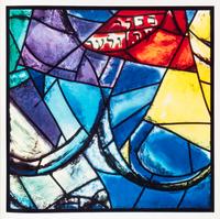(CHAGALL, MARC) LEYMARIE, JOHN. The Jerusalem Windows. New York; Monte Carlo, (1962).