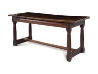 A Jacobean Oak Refectory Table — 18th Century and Later