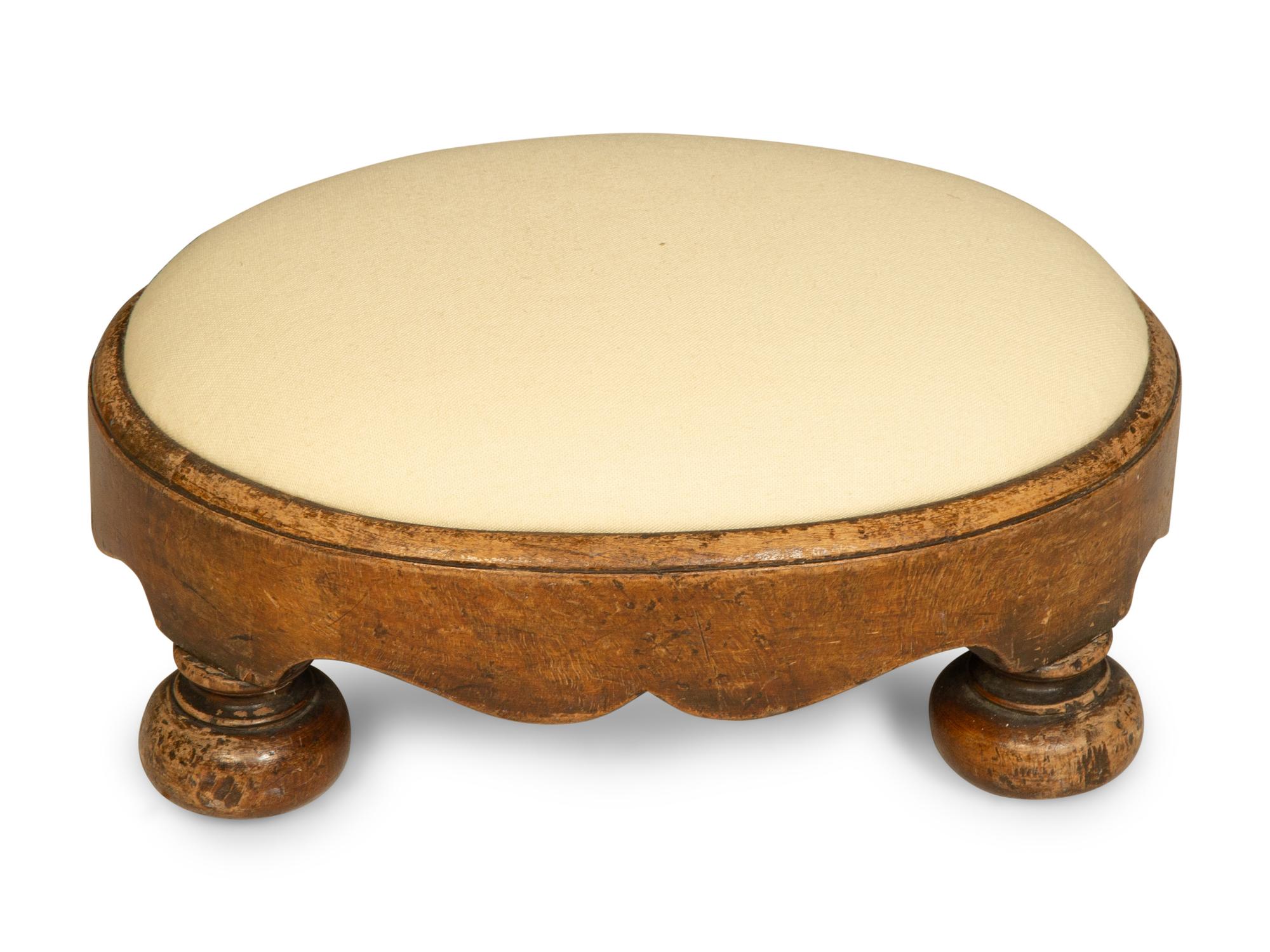 Two Régence Style Fauteuils and a Stool