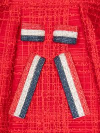Thom Browne, Sculptural Red Tweed Jacket