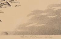 A group of three prints ( Shadows; Stone Wall; Winter Work )