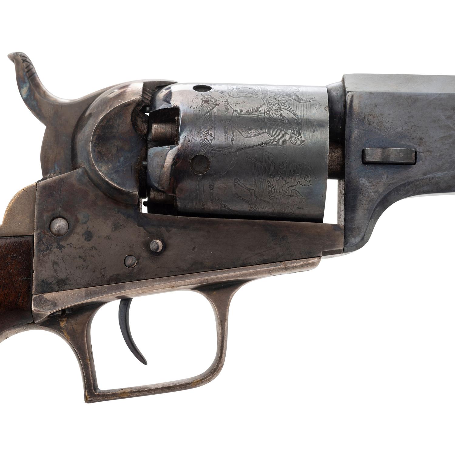 Restored Colt Baby Dragoon Inscribed to Charles H. Ross