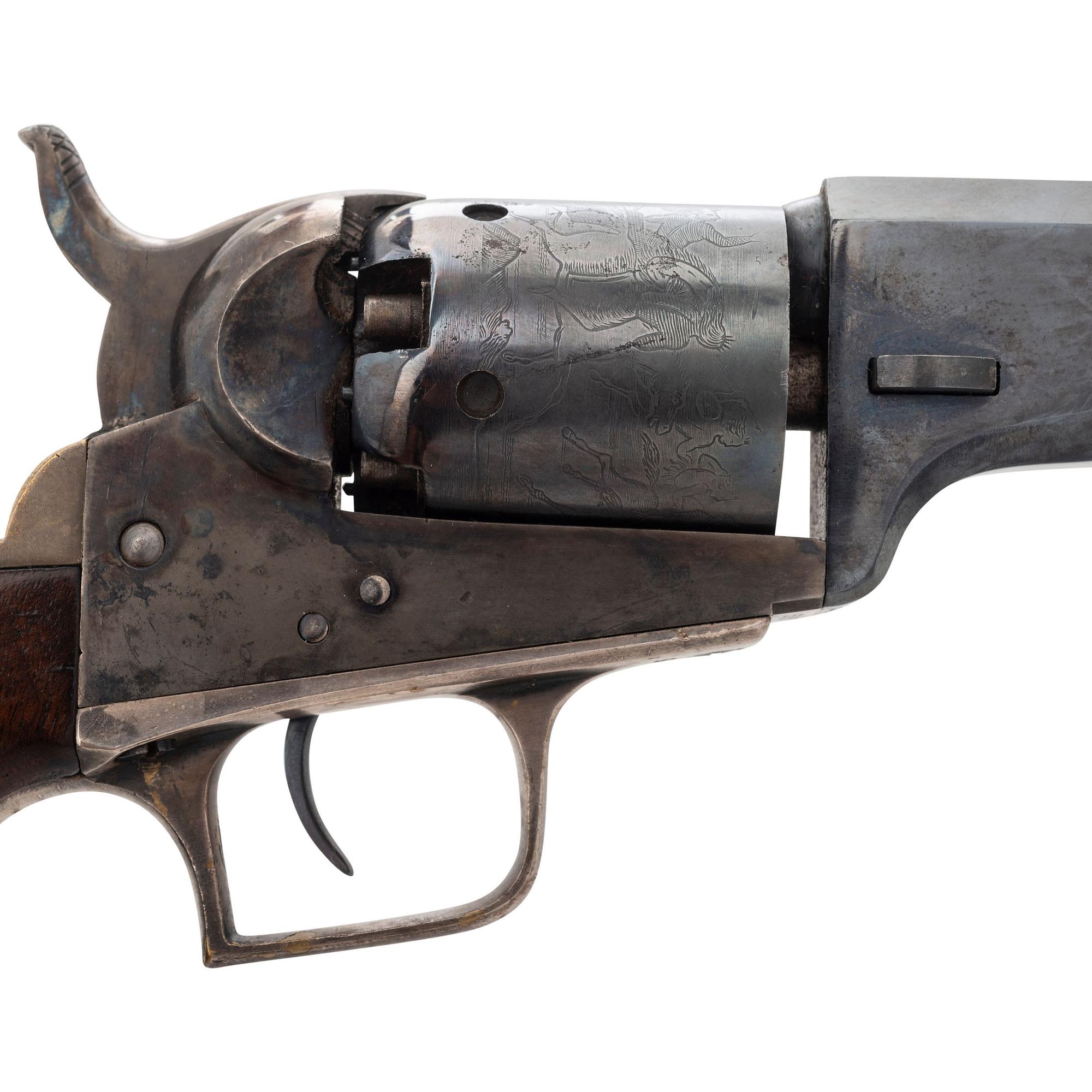 Restored Colt Baby Dragoon Inscribed to Charles H. Ross
