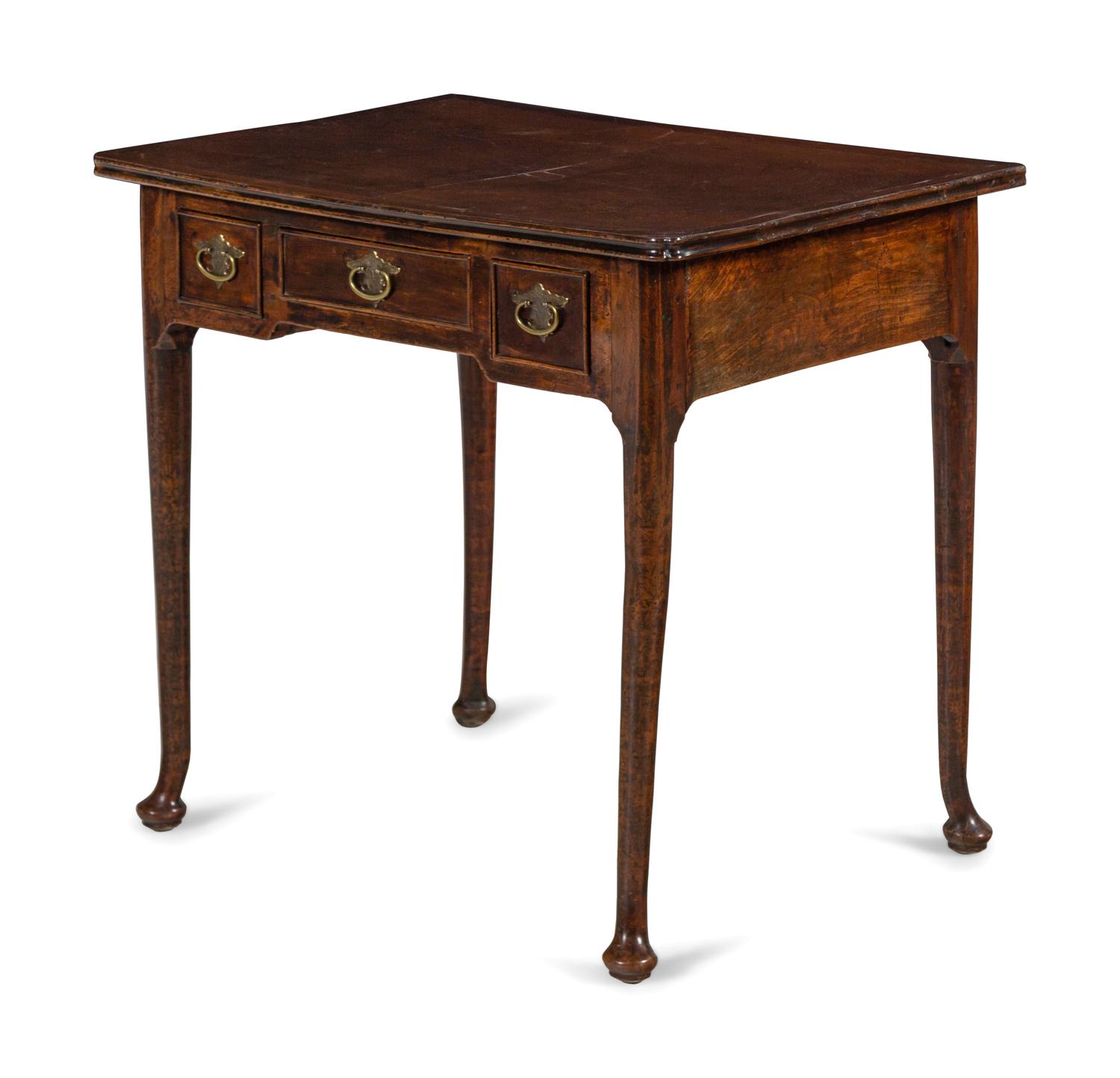 A George I Mahogany Dressing Table