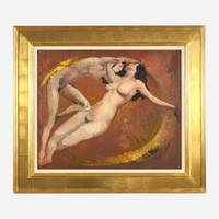 Arthur Beecher Carles (American, 1882–1952) Two Female Nudes