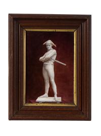 An Italian Painted Porcelain Plaque — LATE 19TH CENTURY