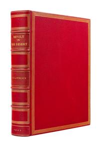 LAWRENCE, Thomas Edward (1888-1935). Revolt in the Desert. London: Jonathan Cape, 1927. LIMITED EDITION.