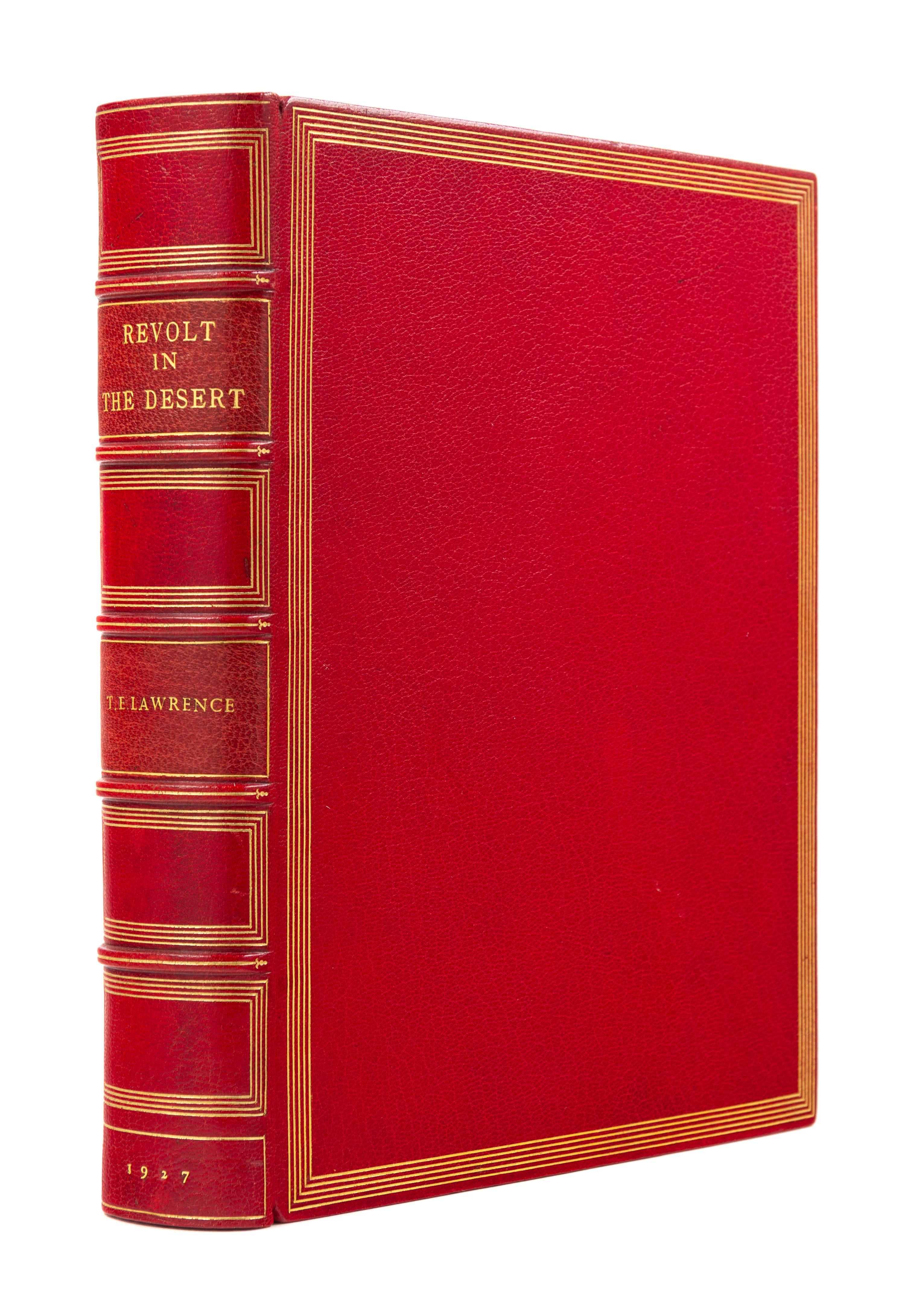 LAWRENCE, Thomas Edward (1888-1935). Revolt in the Desert. London: Jonathan Cape, 1927. LIMITED EDITION.