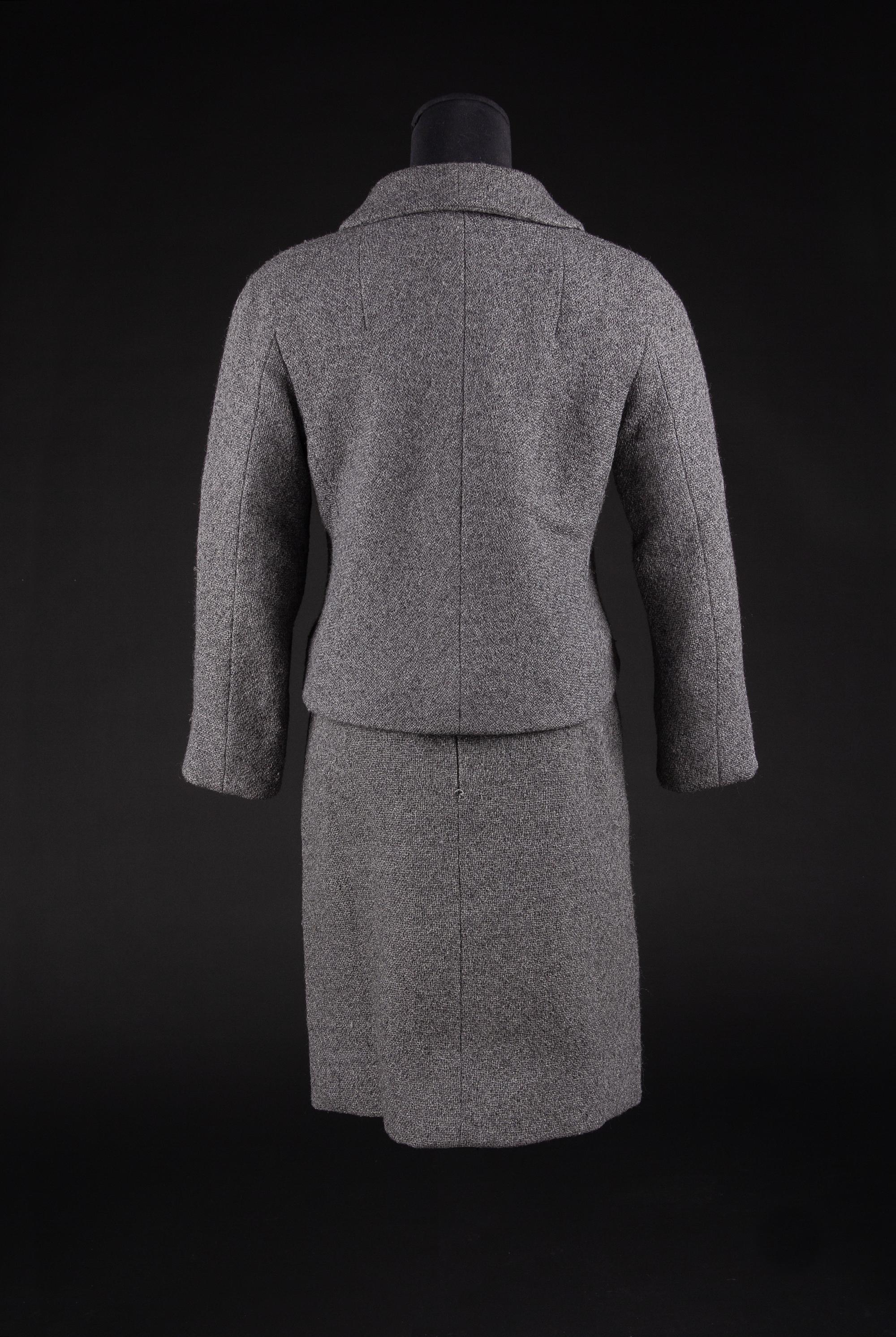 Christian Dior by Marc Bohan Haute Couture Ensemble, Autumn-Winter 1964 — Worn by Dame Olivia de Havilland.