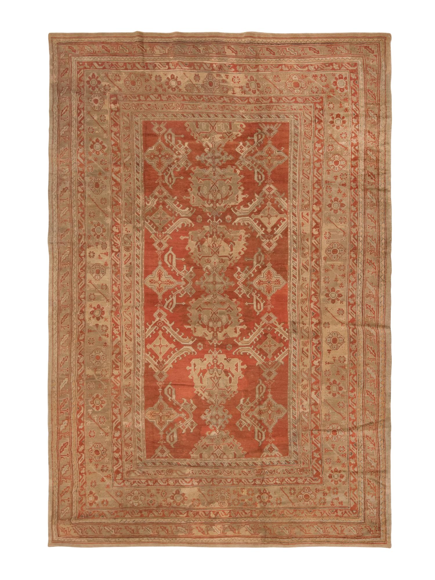 An Oushak Carpet