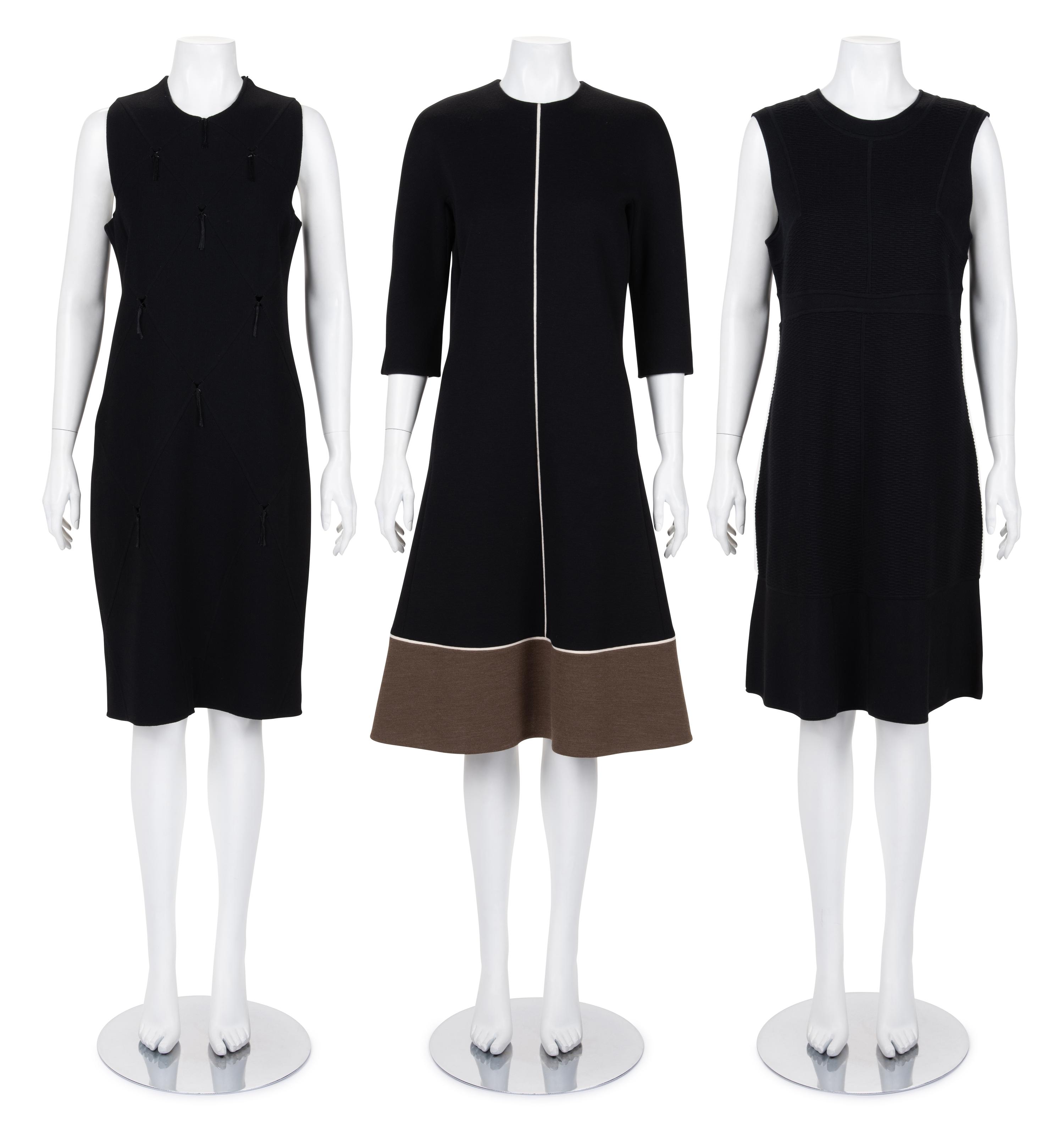 Three Ralph Rucci Dresses, 2000-10s