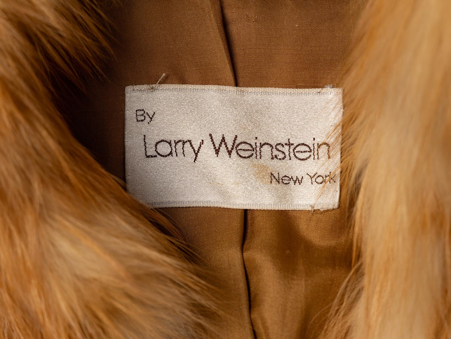 Larry Weinstein, Red Fox Fur Coat