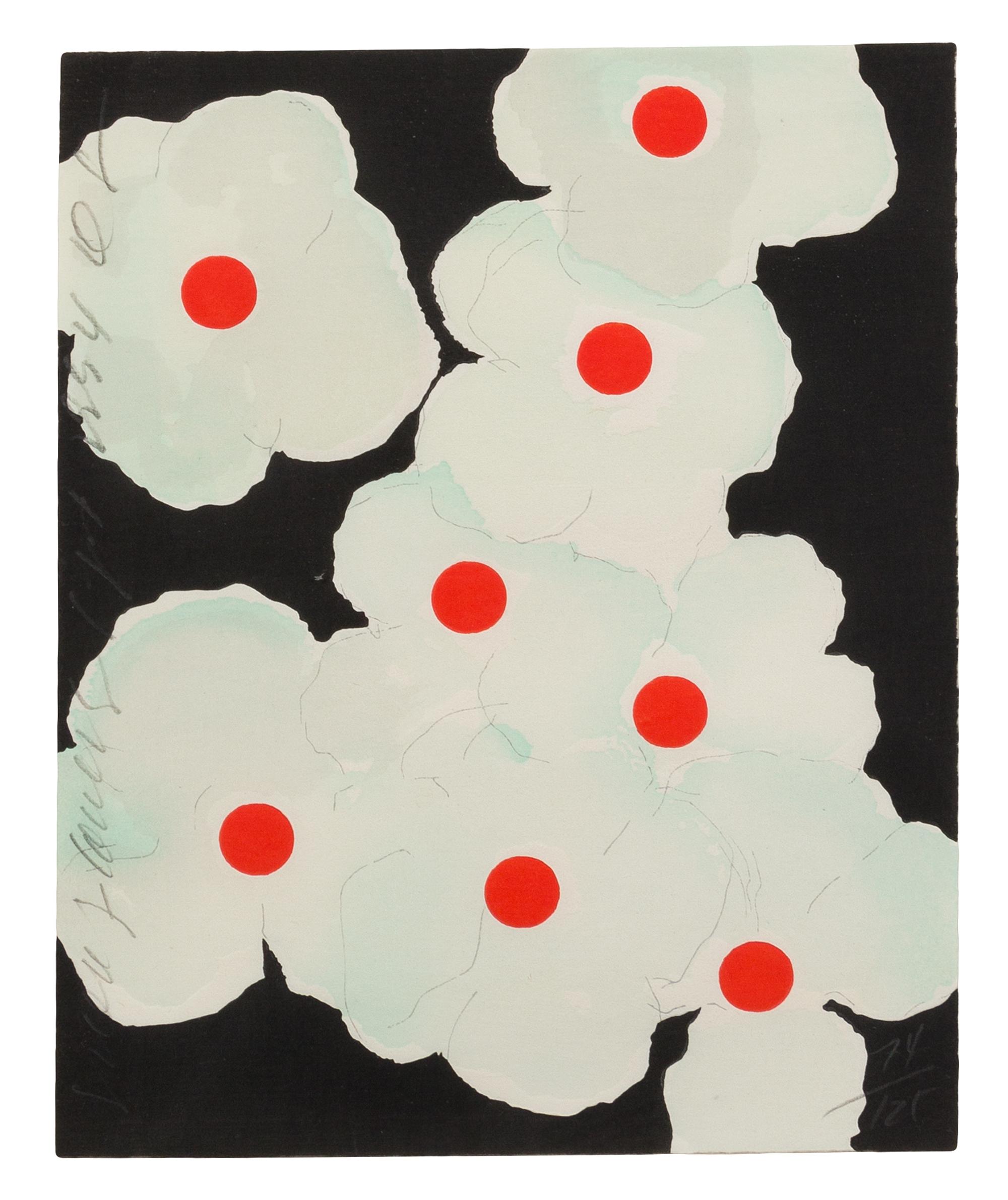 Donald Sultan, (American, 1951), Green Flowers, 1994