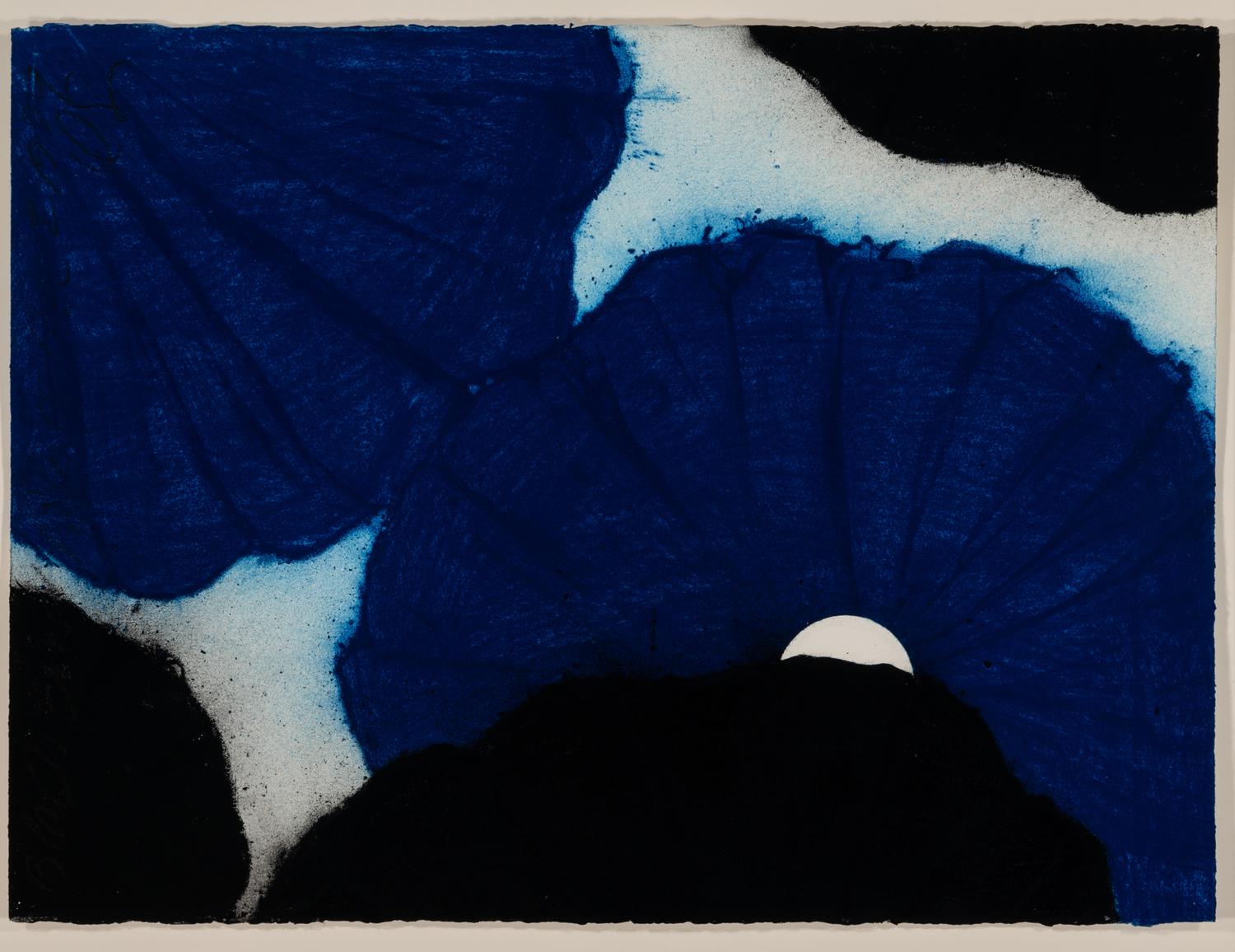 Black and Blues (1), 1999 (two works)