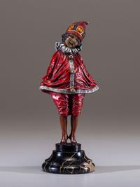 Art Deco Sculpture Pierette , Circa 1920