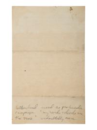 [LINCOLN, Abraham]. ALS from Springfield, IL, describing a Wide Awake procession. 8 June 1860.