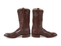 Lucchese Whiskey Finish Buffalo Calf Boots